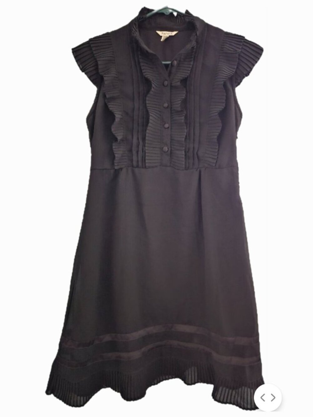 Papaya Black Dress Size M